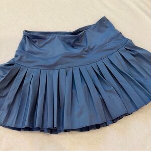 Gold Hinge Pleated Skort